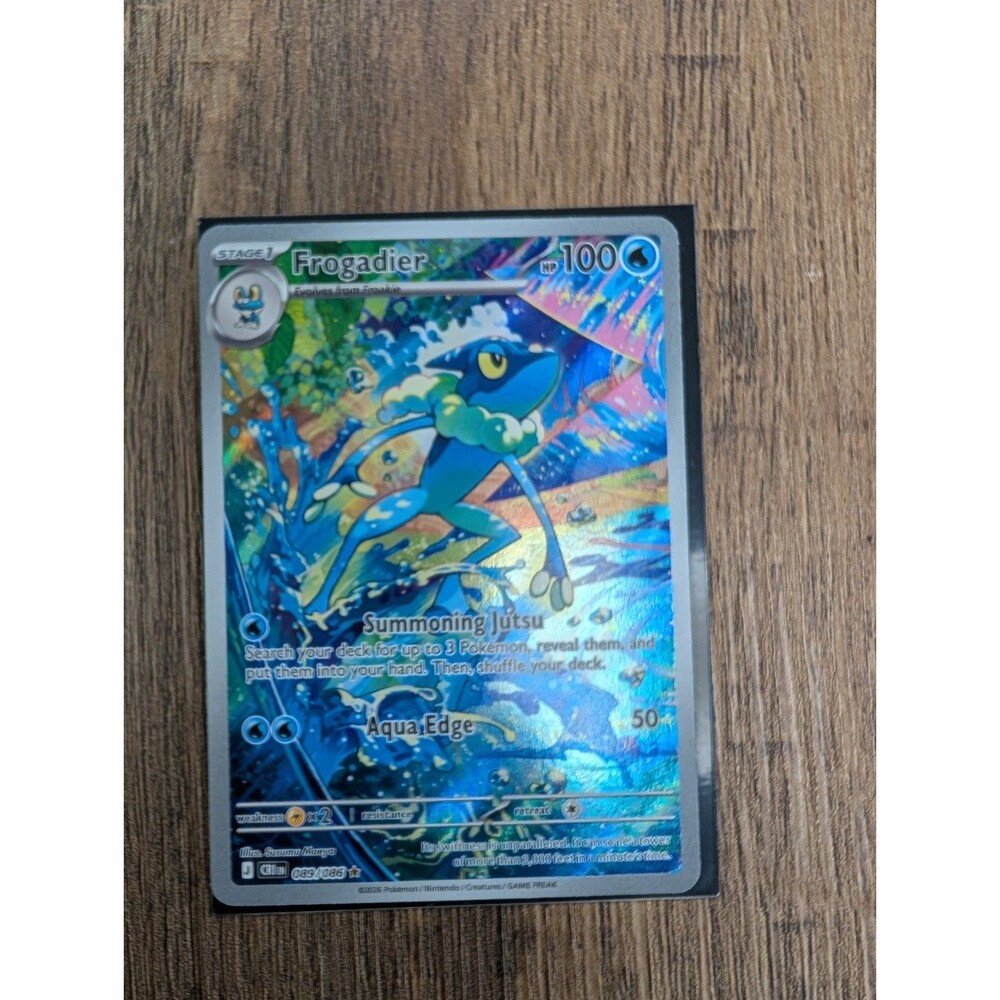 Frogadier 089/086 Me04: Chaos Rising Holo